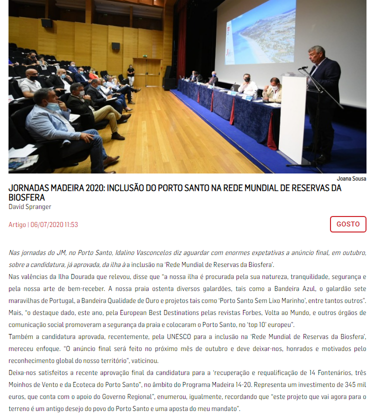 Jornadas Madeira 2020